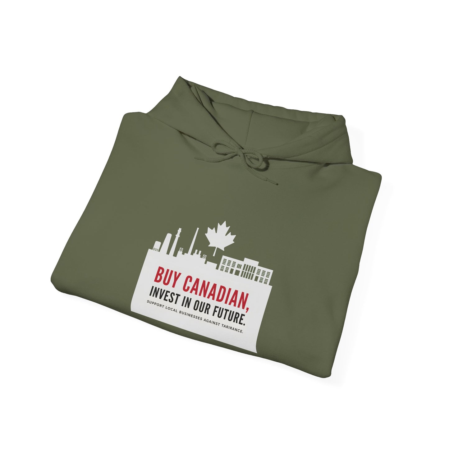 Buy Canadian Hoodie – Support Local Businesses & Invest in Our Future