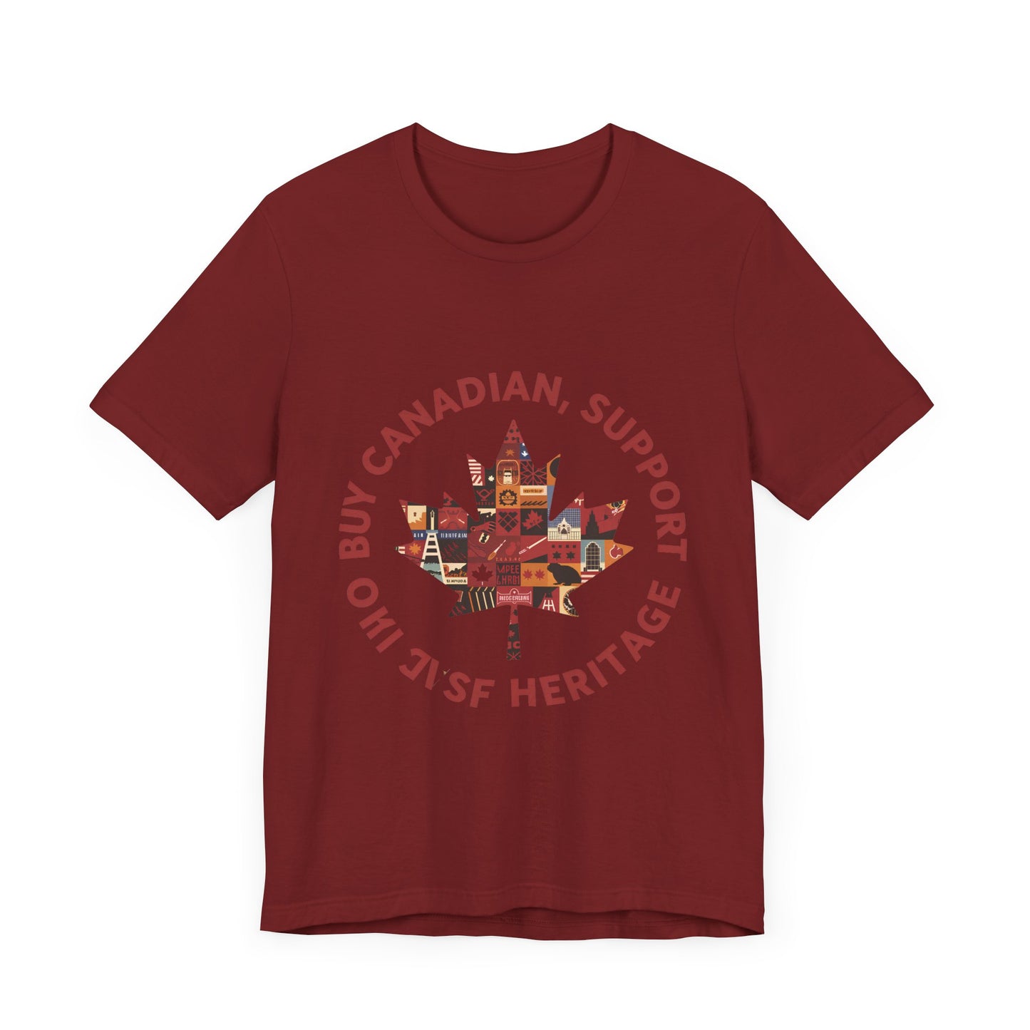 Buy Canadian T-Shirt – Support Local Businesses & Celebrate Heritage