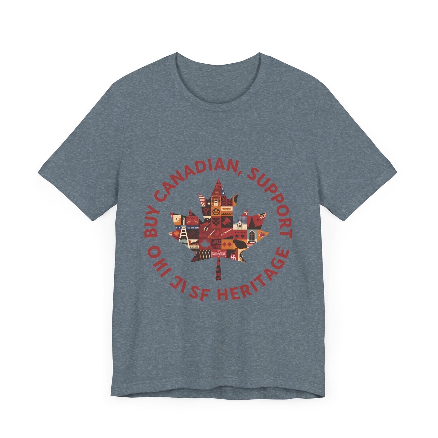 Buy Canadian T-Shirt – Support Local Businesses & Celebrate Heritage