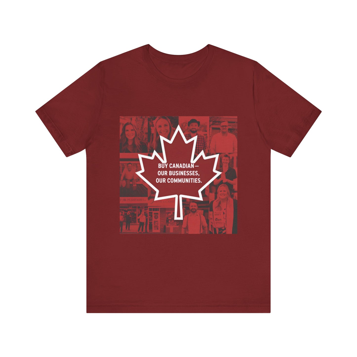 Buy Canadian T-Shirt – Support Local Businesses & Communities