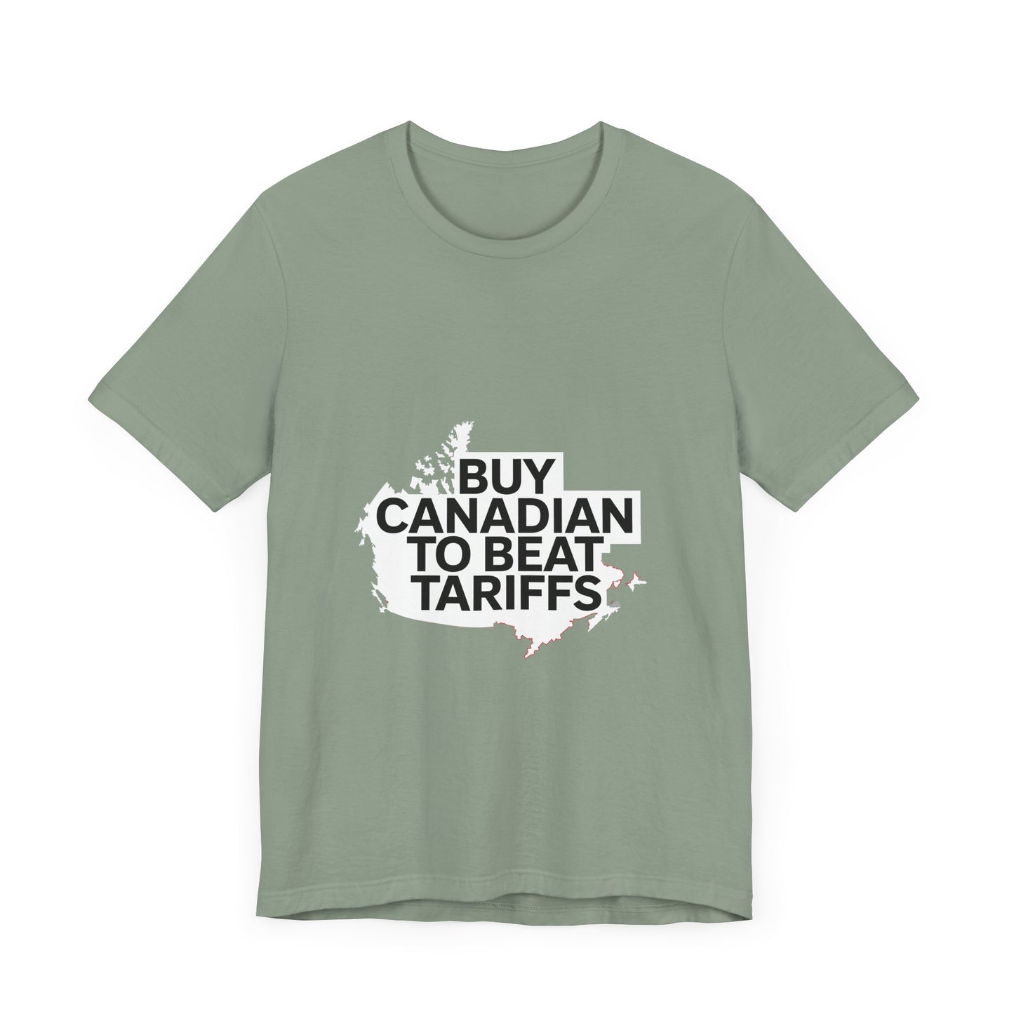 Buy Canadian T-Shirt – Beat Tariffs & Support Local Businesses