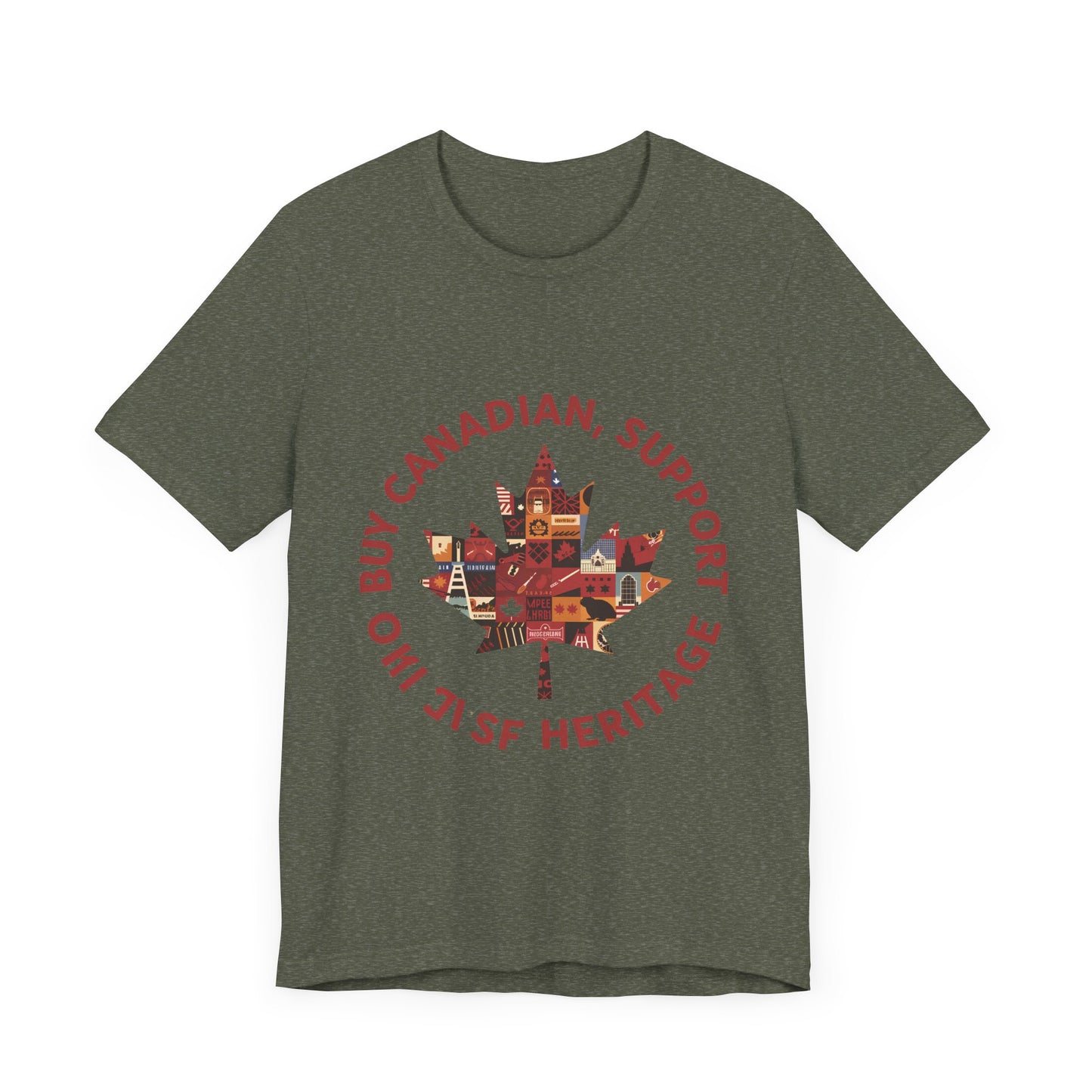 Buy Canadian T-Shirt – Support Local Businesses & Celebrate Heritage