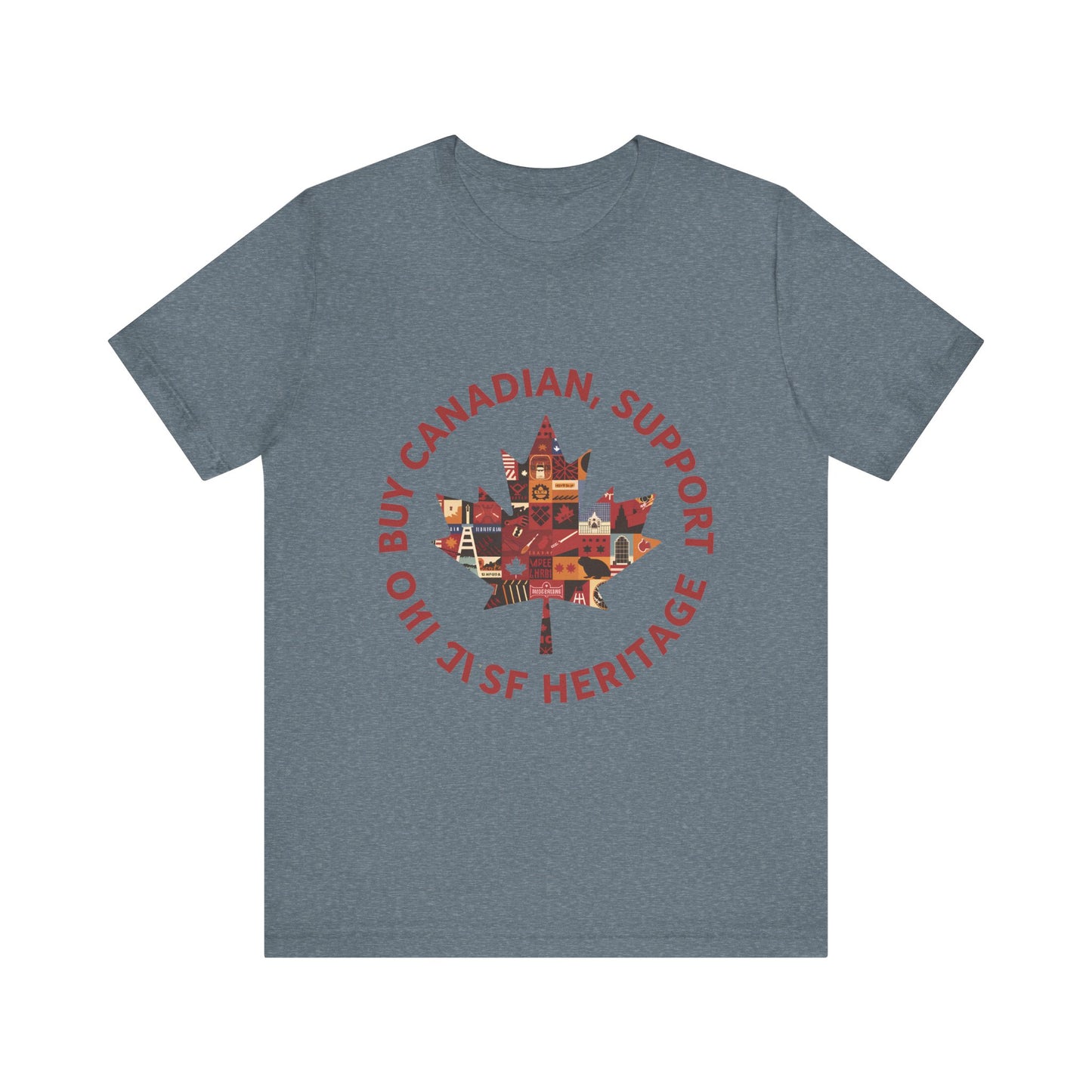 Buy Canadian T-Shirt – Support Local Businesses & Celebrate Heritage