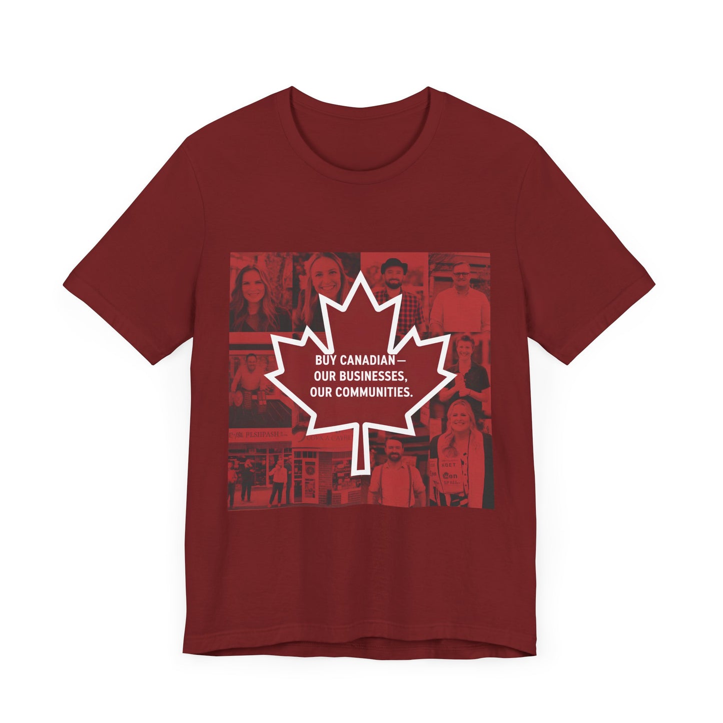 Buy Canadian T-Shirt – Support Local Businesses & Communities