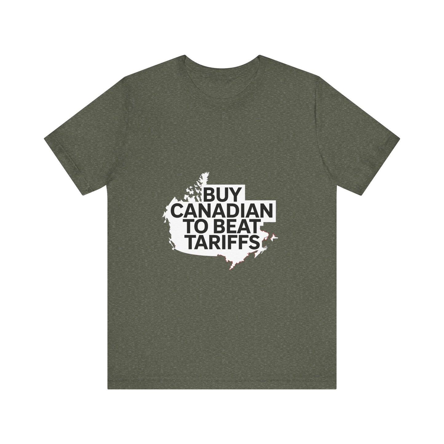 Buy Canadian T-Shirt – Beat Tariffs & Support Local Businesses