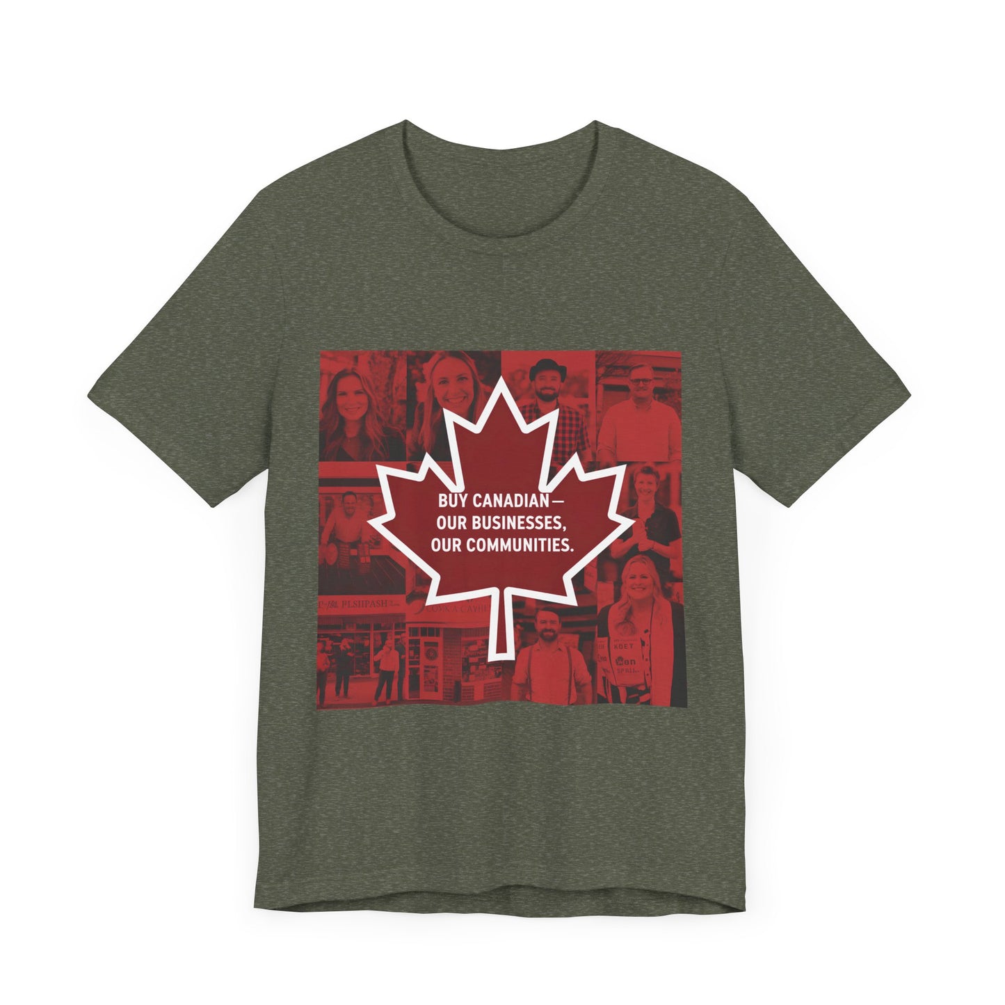 Buy Canadian T-Shirt – Support Local Businesses & Communities