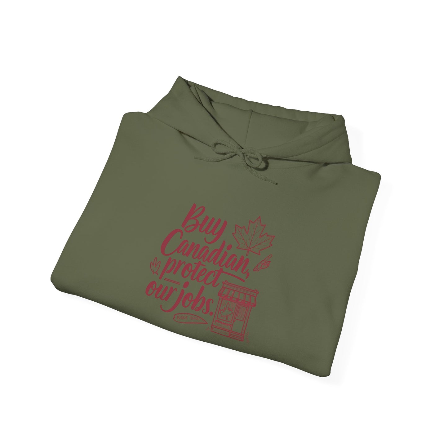 Buy Canadian Hoodie – Support Local Jobs with Style