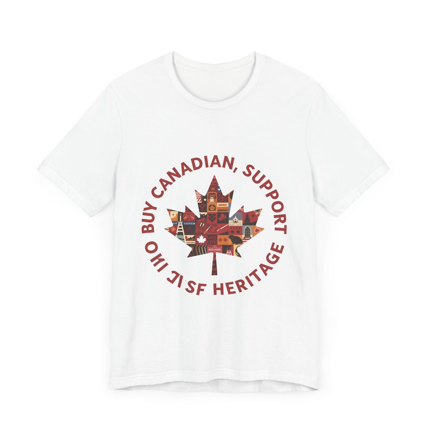 Buy Canadian T-Shirt – Support Local Businesses & Celebrate Heritage
