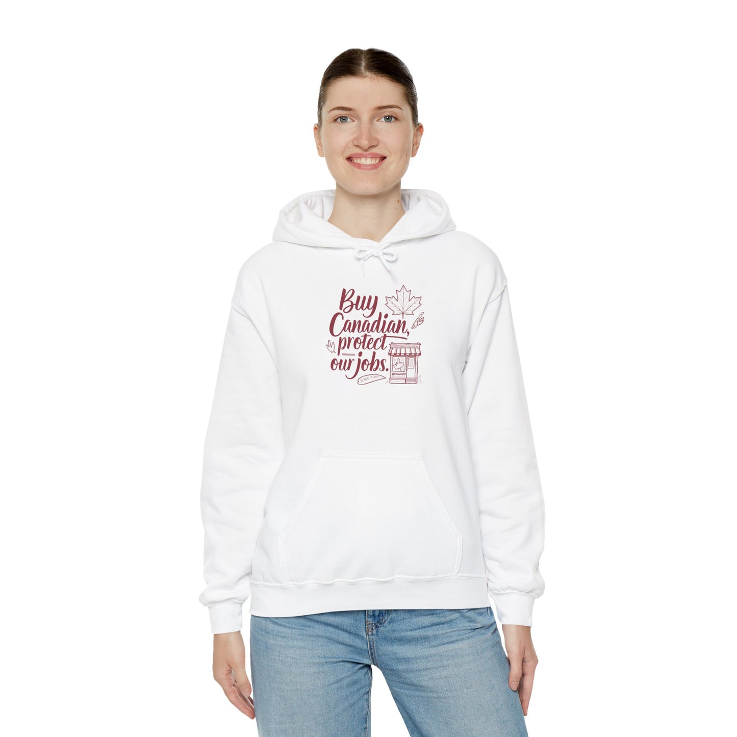 Buy Canadian Hoodie – Support Local Jobs with Style