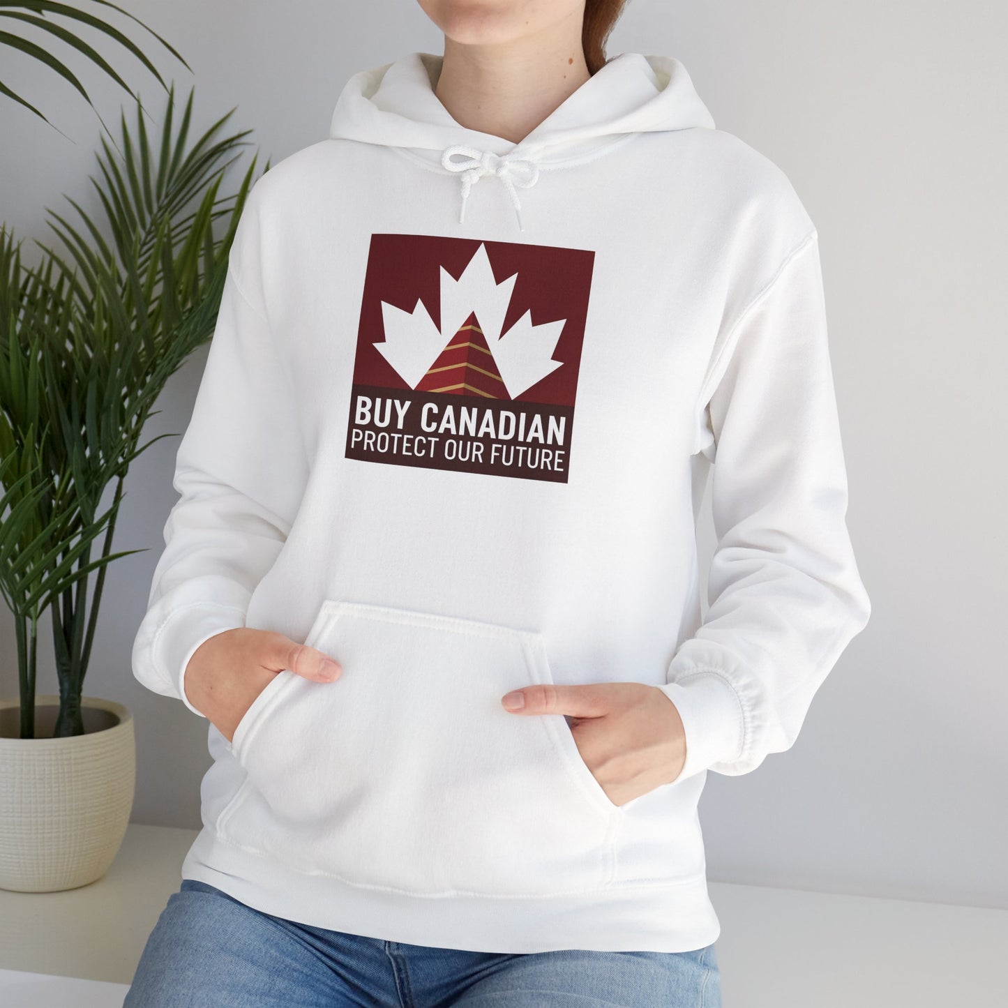 Buy Canadian Hoodie– Protect Our Future & Support Local Businesses