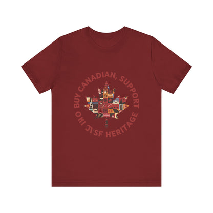 Buy Canadian T-Shirt – Support Local Businesses & Celebrate Heritage