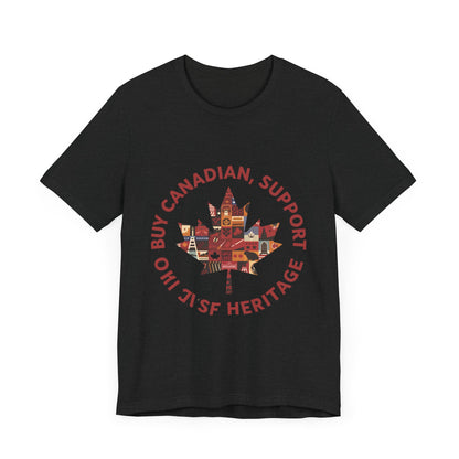 Buy Canadian T-Shirt – Support Local Businesses & Celebrate Heritage
