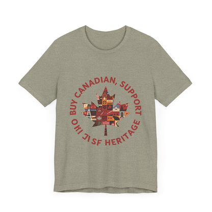 Buy Canadian T-Shirt – Support Local Businesses & Celebrate Heritage
