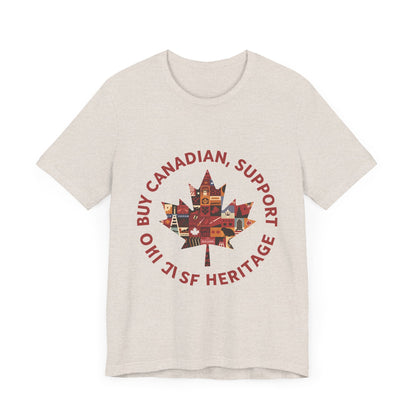 Buy Canadian T-Shirt – Support Local Businesses & Celebrate Heritage