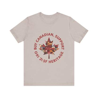 Buy Canadian T-Shirt – Support Local Businesses & Celebrate Heritage