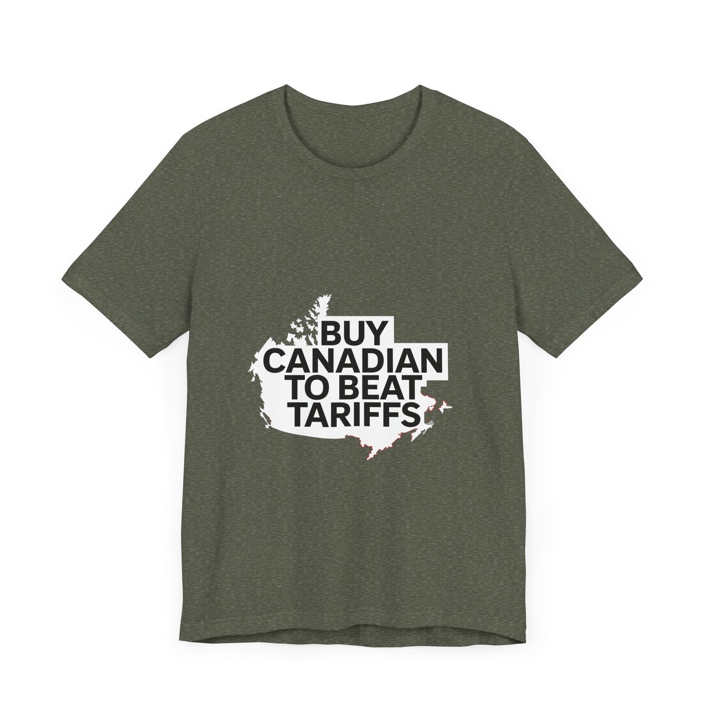 Buy Canadian T-Shirt – Beat Tariffs & Support Local Businesses