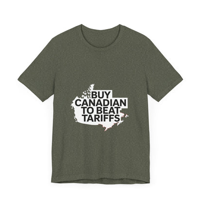 Buy Canadian T-Shirt – Beat Tariffs & Support Local Businesses