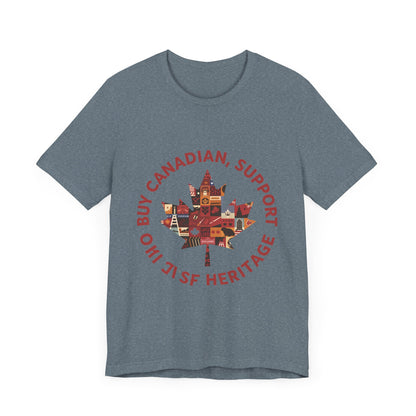 Buy Canadian T-Shirt – Support Local Businesses & Celebrate Heritage