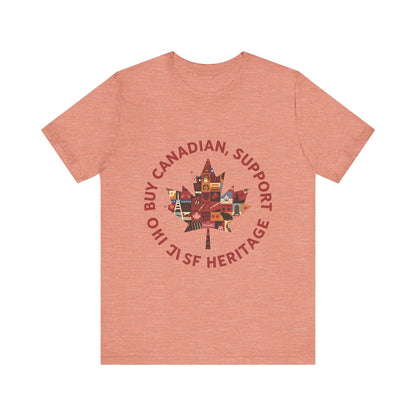 Buy Canadian T-Shirt – Support Local Businesses & Celebrate Heritage