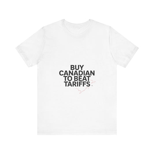 Buy Canadian T-Shirt – Beat Tariffs & Support Local Businesses