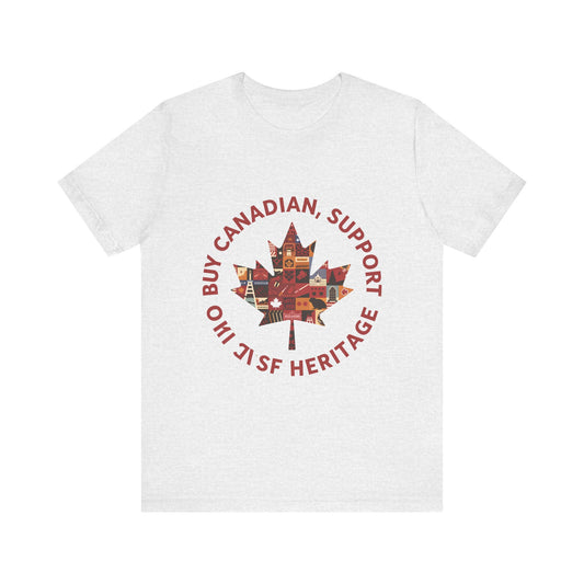Buy Canadian T-Shirt – Support Local Businesses & Celebrate Heritage