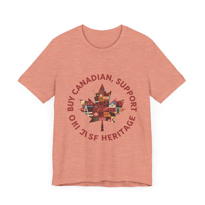 Buy Canadian T-Shirt – Support Local Businesses & Celebrate Heritage
