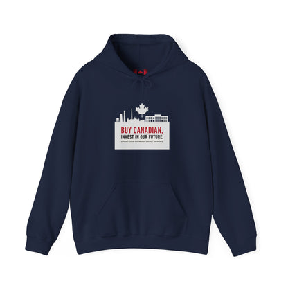 Buy Canadian Hoodie – Support Local Businesses & Invest in Our Future