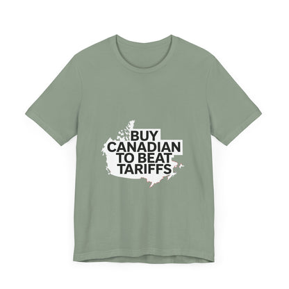 Buy Canadian T-Shirt – Beat Tariffs & Support Local Businesses