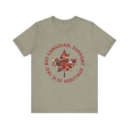 Buy Canadian T-Shirt – Support Local Businesses & Celebrate Heritage