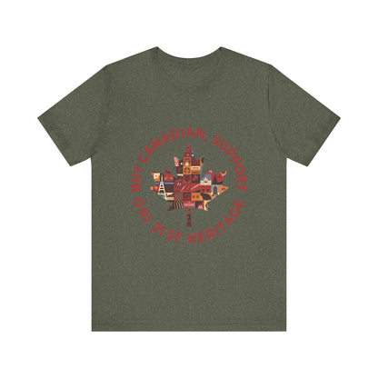 Buy Canadian T-Shirt – Support Local Businesses & Celebrate Heritage