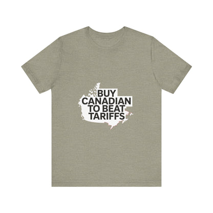 Buy Canadian T-Shirt – Beat Tariffs & Support Local Businesses